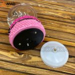 گوی موزیکال متوسط طرح دختر و پسر و دسته گل