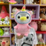 عروسک وارداتی طرح پنگوئن شاخدار