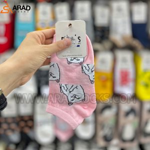 جوراب مچی طرح گربه بی ادب