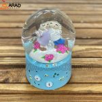 گوی چراغدار متوسط طرح دختر و پسر آبی