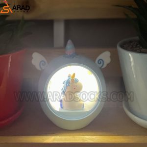 شبخواب طرح یونیکورن آبی کوچک