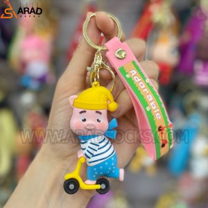 جاکلیدی سیلیکونی طرح خوک