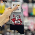 جوراب ساقدار طرح تام و جری