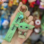 جاکلیدی سیلیکونی طرح بیبی یودا