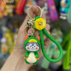 جاکلیدی سیلیکونی طرح دایناسور