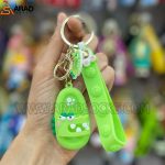 جاکلیدی سیلیکونی طرح دمپایی