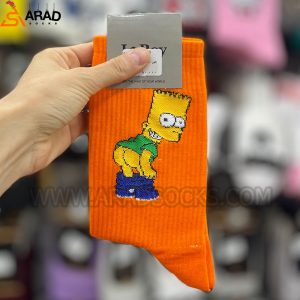 جوراب ساقدار طرح سیمپسون