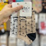 جوراب مچی طرح خرس