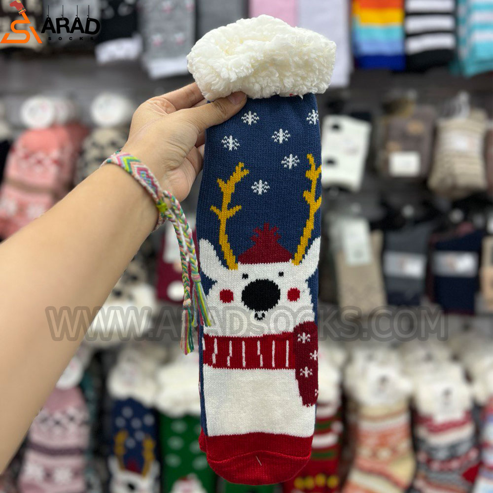 جوراب زمستانه گوزنی جوراب زمستانه گوزنی