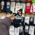 جوراب زمستانه بوکله مشکی سفید - Image 7