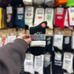 جوراب زمستانه بوکله مشکی سفید - Image 8