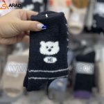 جوراب زمستانه موهر خرس مشکی