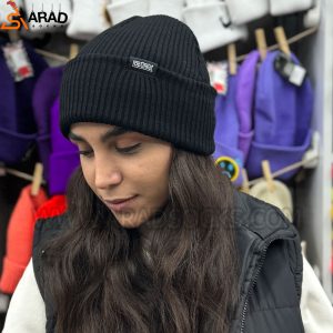 کلاه بافت مشکی