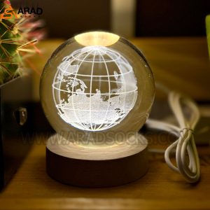 گوی سه بعدی کریستال زمین