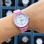 ساعت عقربه ای صورتی