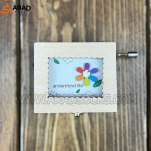 جعبه موزیکال گل دار