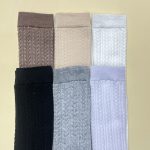 جوراب بالا زانو طرح بافت