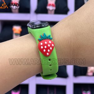 ساعت دیجیتالی توت فرنگی