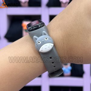 ساعت دیجیتالی گربه طوسی