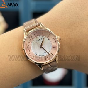 ساعت عقربه ای پوست ماری نسکافه ای