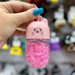 چهل گیس شفاف صورتی