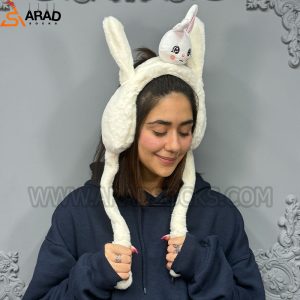 گوش گیر پمپی خرگوش سفید