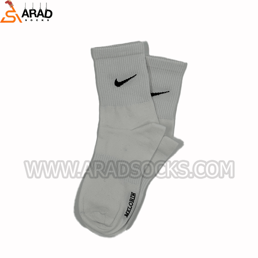 جوراب ساقدار نایکی سفید جوراب ساقدار نایکی سفید