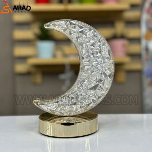 چراغ خواب کریستال ماه