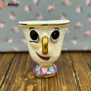 ماگ دستساز فنجون دیو و دلبر