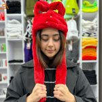 کلاه پمپی میوه ای قرمز