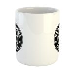 ماگ سرامیکی استار باکس مشکی - Image 4