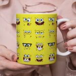 ماگ سرامیکی باب اسفنجی