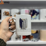ماگ سرامیکی انیمه اتک آن تایتان