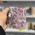 ماگ سرامیکی یونیکورن و فلامینگو