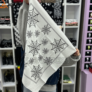 باندانا تار عنکبوت سفید