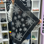 باندانا تار عنکبوت مشکی