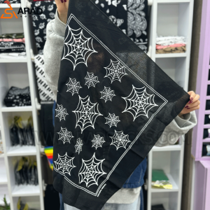 باندانا تار عنکبوت مشکی