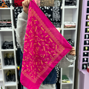 باندانا لبخند سرخابی