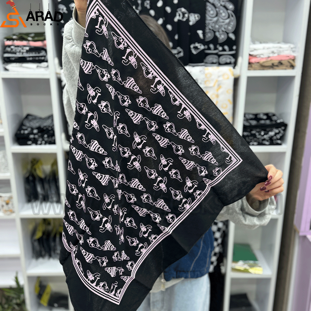 باندانا پاتریک مشکی باندانا پاتریک مشکی