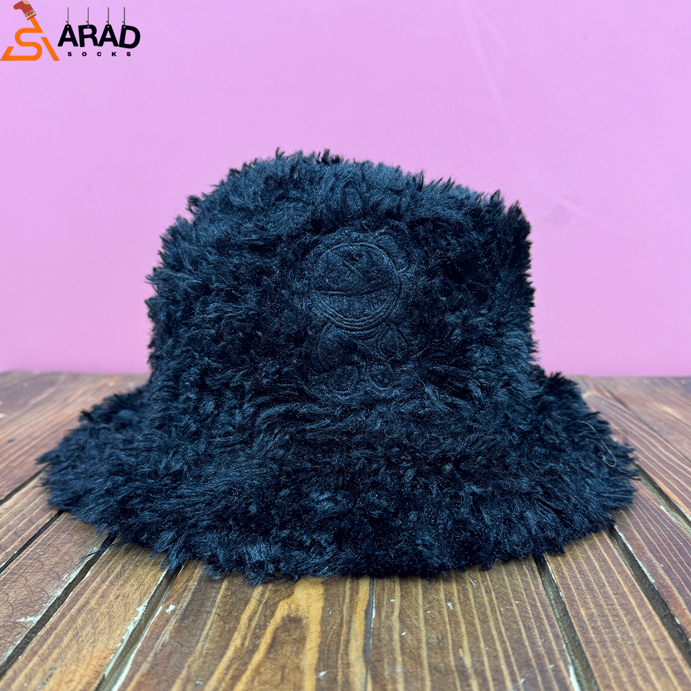 کلاه باکت تدی مشکی کلاه باکت تدی مشکی