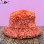 کلاه باکت پشمی نارنجی