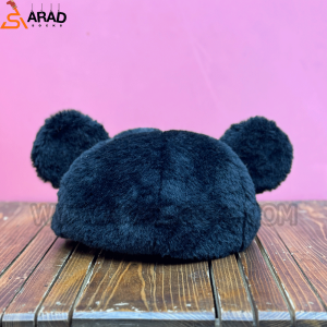 کلاه برت گوش دار مشکی