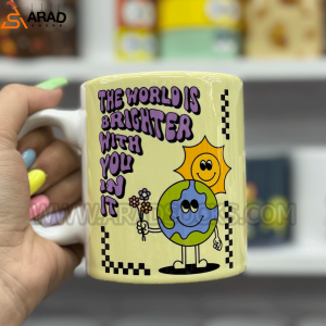 ماگ سرامیکی زمین و خورشید