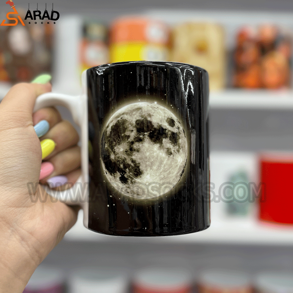 ماگ سرامیکی ماه ماگ سرامیکی ماه