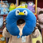 عروسک بالش گردنی وارداتی آبی