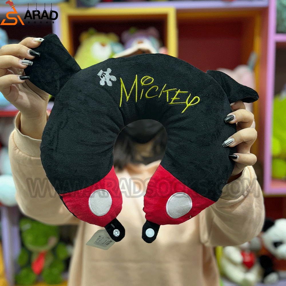 عروسک بالش گردنی وارداتی میکی موس عروسک بالش گردنی وارداتی میکی موس