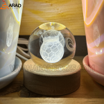 گوی کریستال توپ فوتبال سایز 1