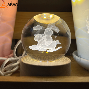 گوی کریستال خرگوش سایز2