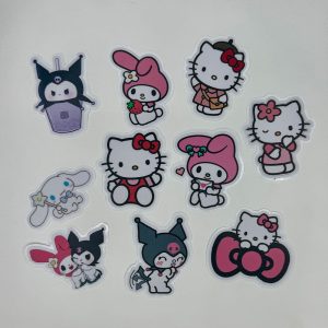 پک استیکر کیتی و کرومی