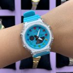 ساعت جی شاک سبزآبی